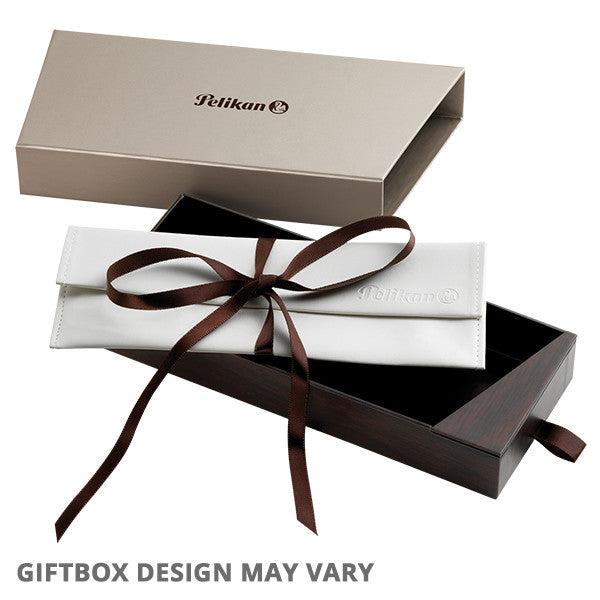Pelikan Classic M200 Brown Marbled Fountain Pen by Pelikan at Cult Pens