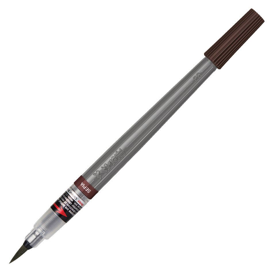 Pentel Colour Brush Pigment Pen XGFP by Pentel at Cult Pens