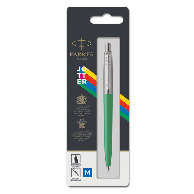 Parker Jotter Original Ballpoint Pen Green by Parker at Cult Pens