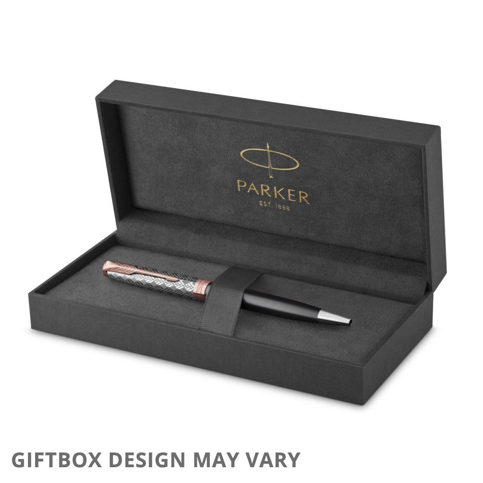 Parker Sonnet Ballpoint Pen Metal Grey by Parker at Cult Pens