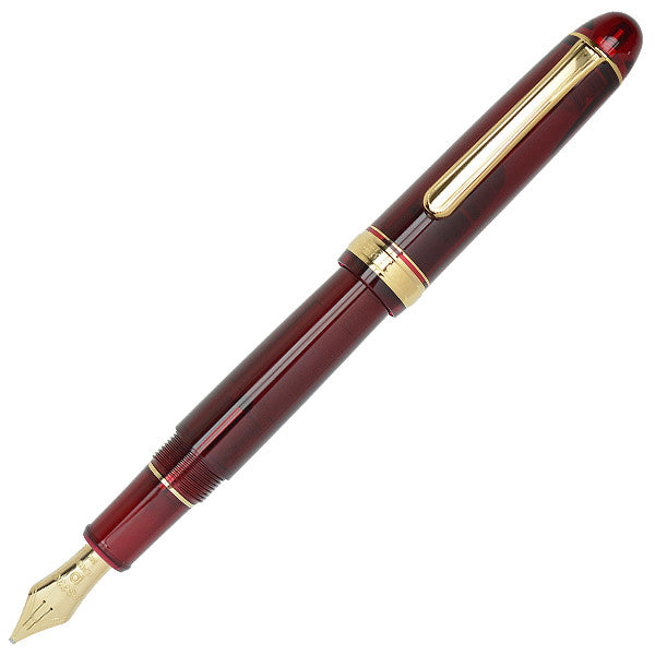 Platinum #3776 Century Music Nib Fountain Pen Bourgogne by Platinum at Cult Pens