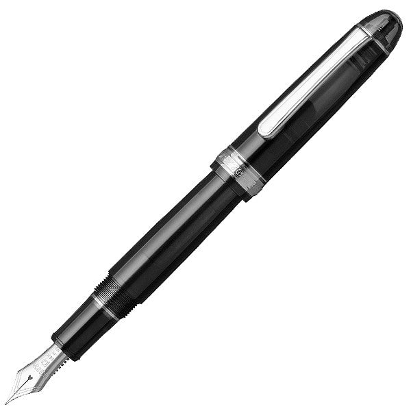Platinum #3776 Century Fountain Pen Black Diamond with Rhodium Trim by Platinum at Cult Pens