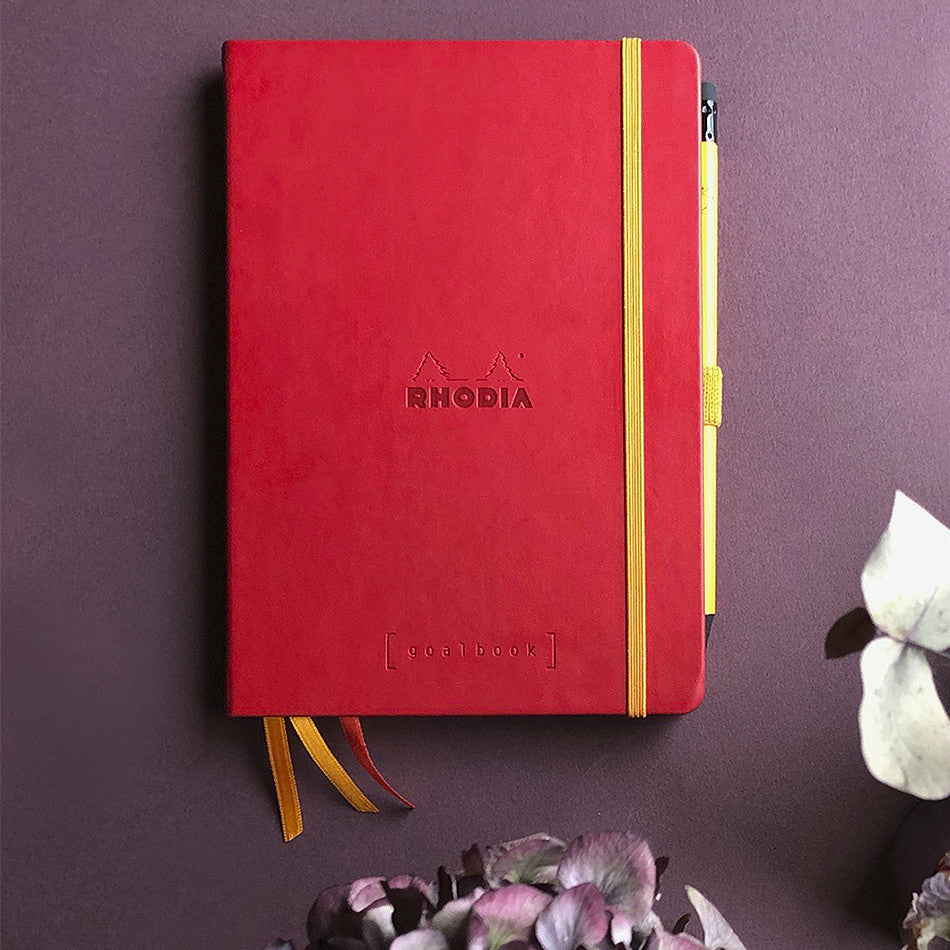 Rhodia Rhodiarama Hardcover Goalbook A5 Beige by Rhodia at Cult Pens