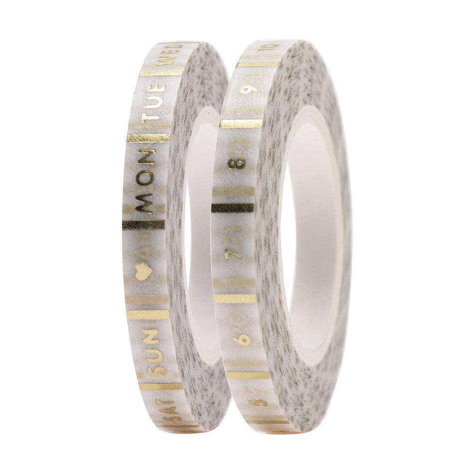 Rico Tape Slim Date Gold by Rico Design at Cult Pens