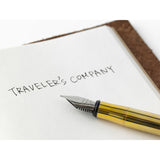TRAVELER'S COMPANY BRASS Fountain Pen by TRAVELER'S COMPANY at Cult Pens