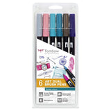 Tombow ABT Dual Brush Pen Set of 6 by Tombow at Cult Pens
