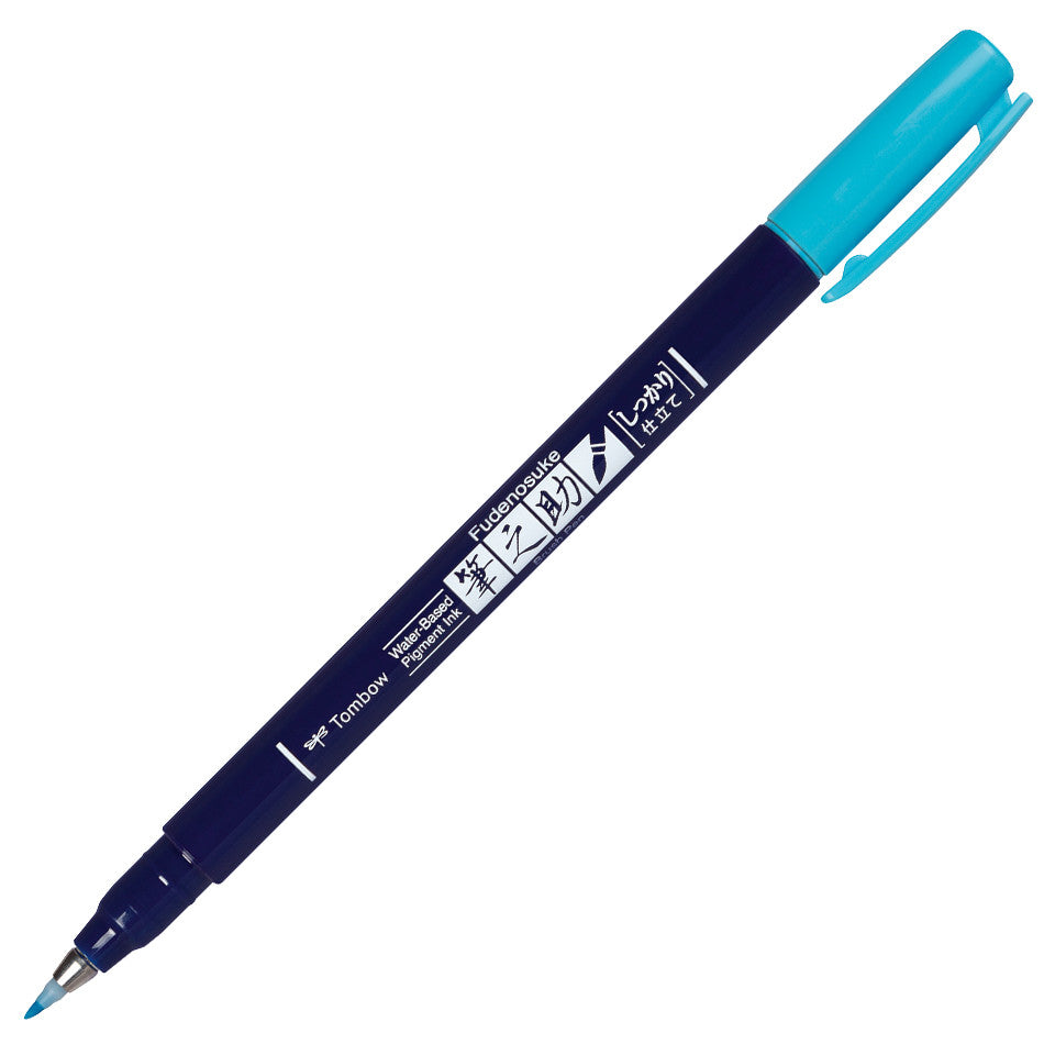 Tombow Fudenosuke Neon Colour Brush Pen by Tombow at Cult Pens